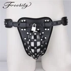 Мужское нижнее белье, женское нижнее белье, стринги с застежкой, сексуальные стринги, нижнее белье с ремнями с пряжкой