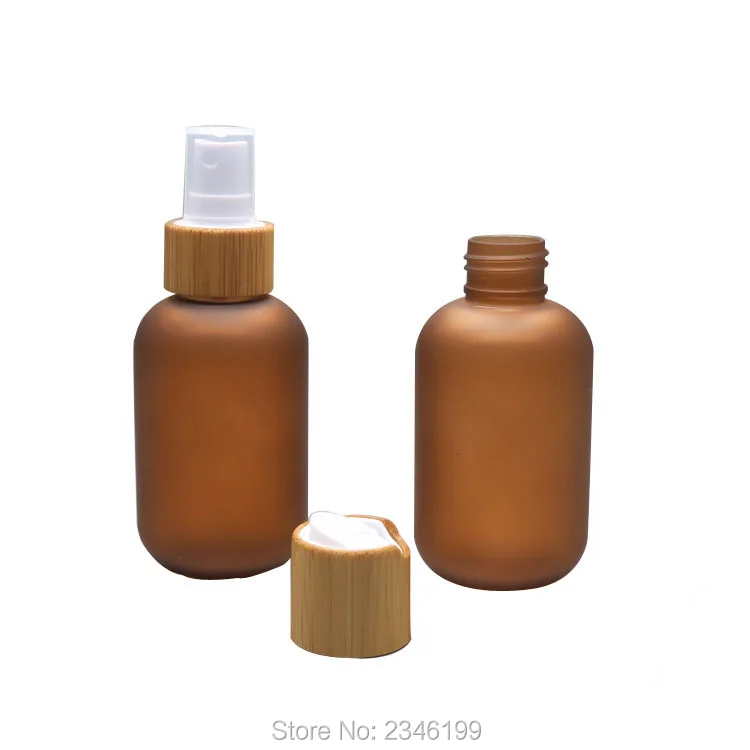 Пустая коричневая бутылка распылитель для домашних животных емкость с насосом