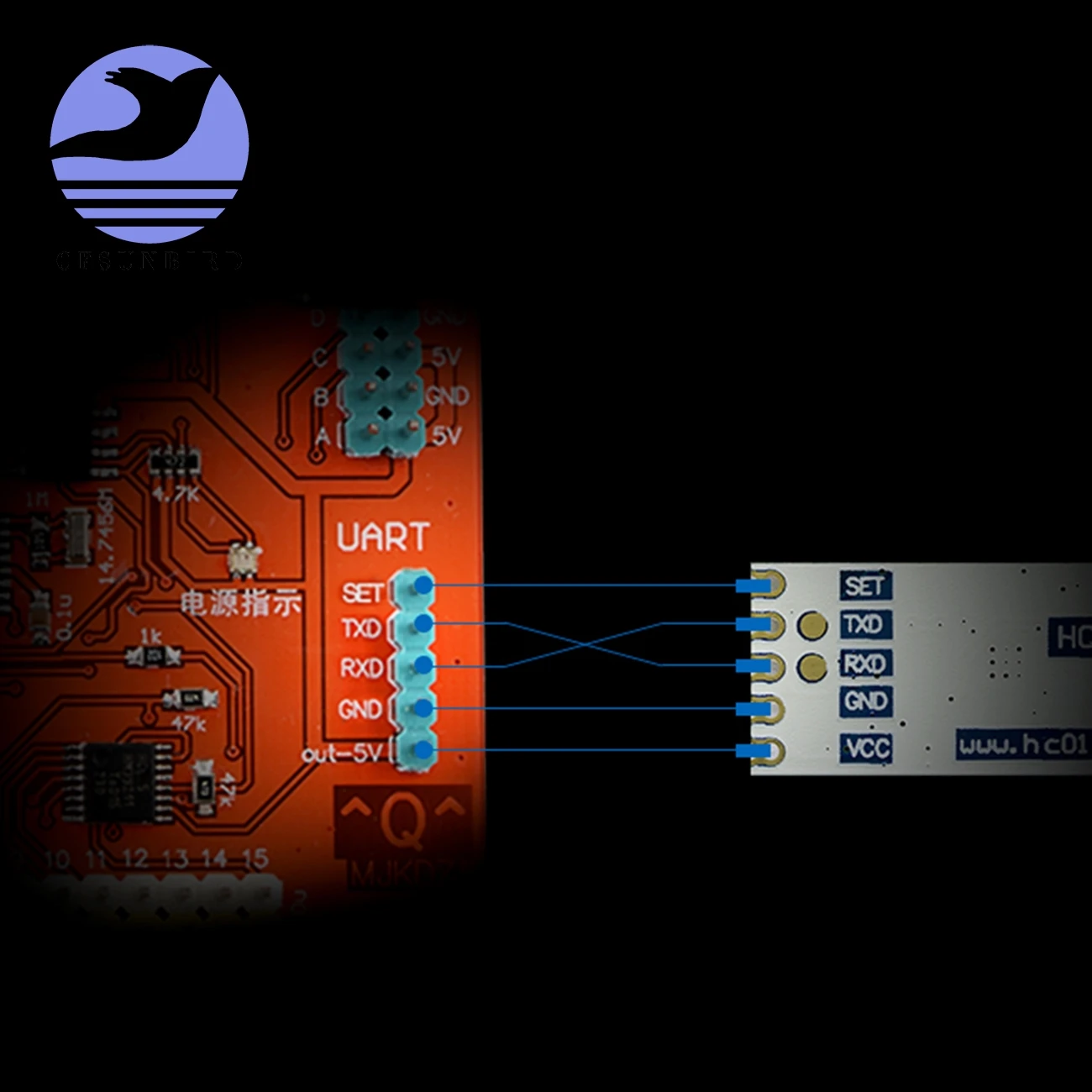 433 МГц HC-12 SI4463 беспроводной модуль последовательного порта 1000 м Замена Bluetooth HC12