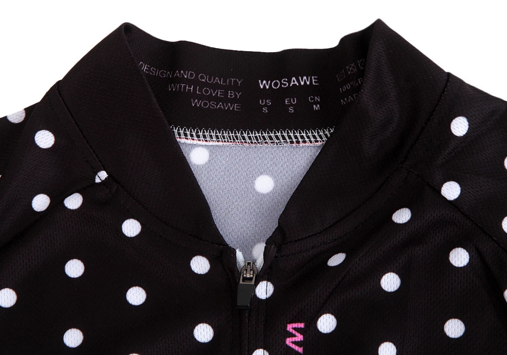 WOSAWE велосипедная одежда команды мини юбка + рубашка Ropa Ciclismo короткий рукав