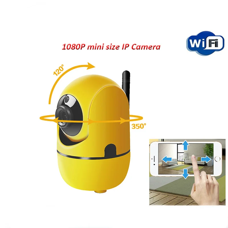 MINI 1.0MP HD Wifi IP Camera Smart Home Security Mobile Remote Control PTZ With Body Auto Tracking Two Way Audio Cloud Storage |
