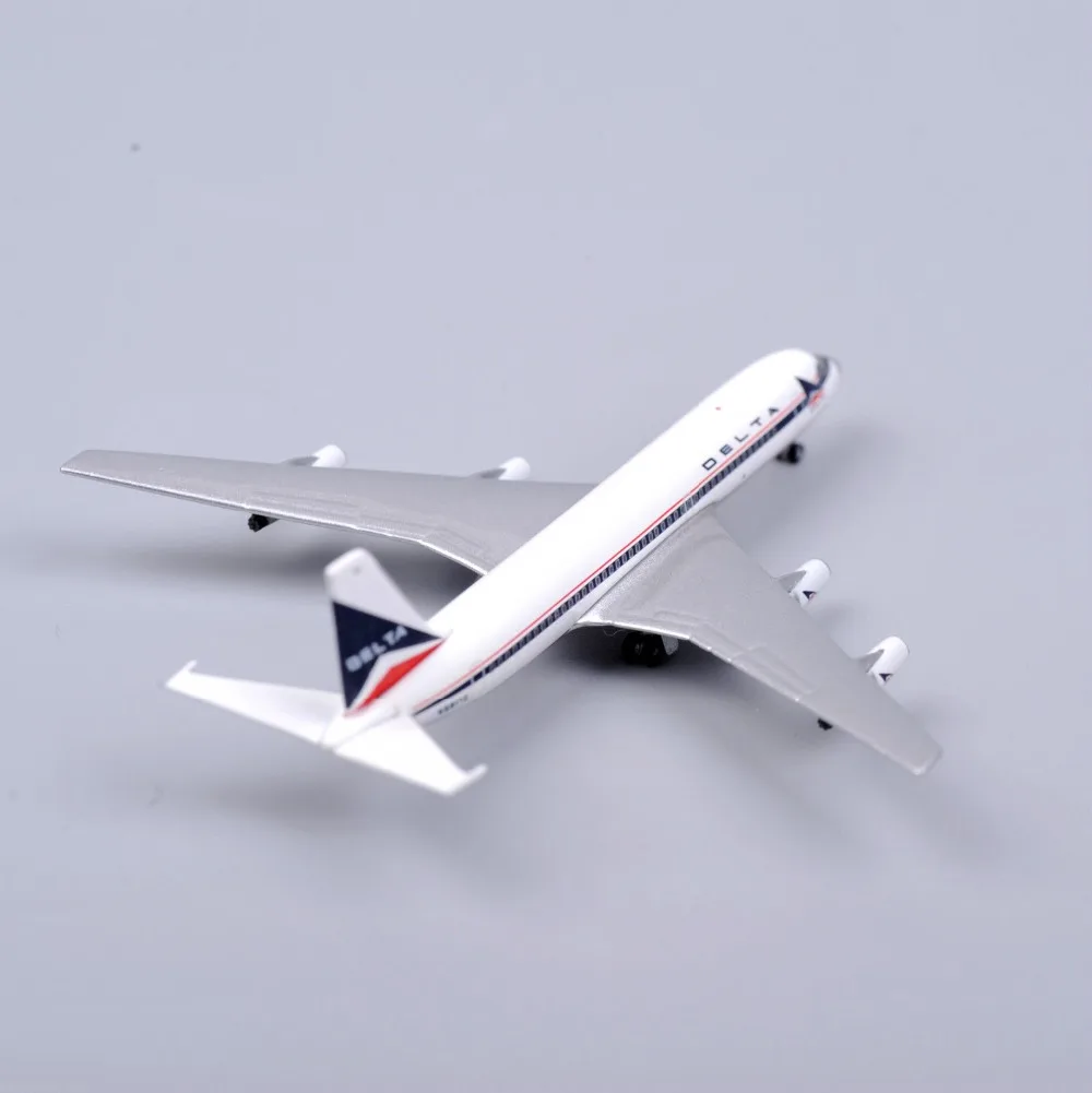 На борту 500 литья под давлением 1/500 модель самолета DELTA Airways CONVAIR 880 N8817E белый