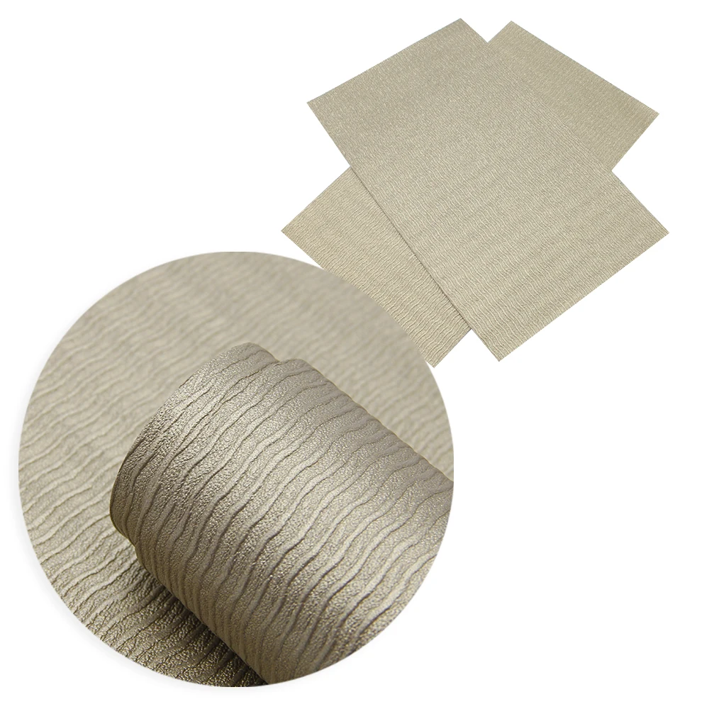 David accessories 20*34 см в полоску удар текстуры искусственного Синтетическая кожа Fabirc, DIY Материал для обруч на волосы, сумочка декор обуви, 1Yc6269 - Цвет: 1081802002