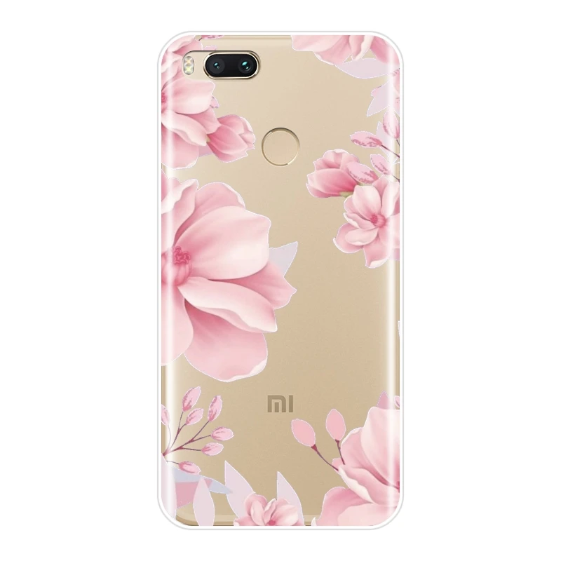Силиконовый чехол из ТПУ для телефона Xiaomi MI A1 A2 LITE 8 SE мягкая задняя крышка с