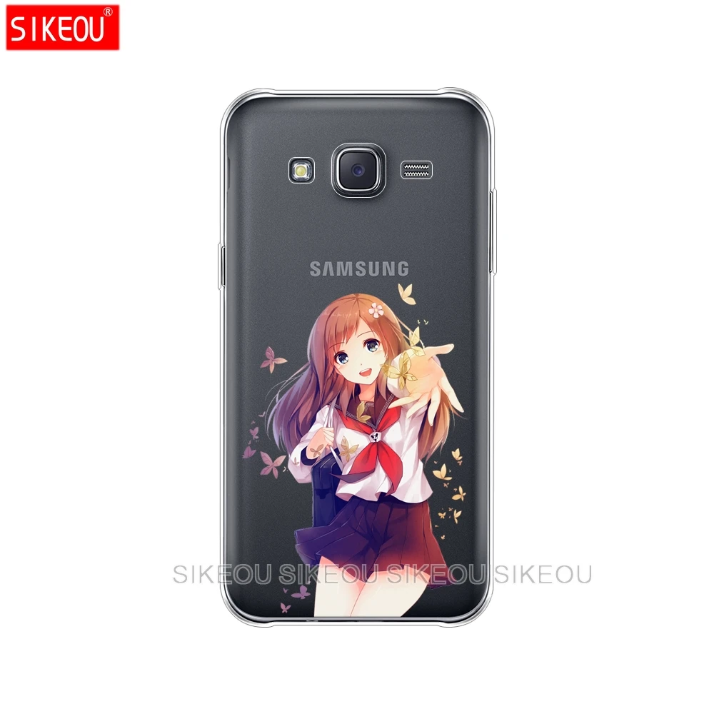 51580 SIKEOU Мягкий ТПУ чехол для samsung Galaxy J5 силиконовый чехол для телефона для samsung j 5 500 SM-J500 SM-J500FN J500F - Цвет: 51580