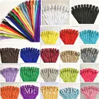 Застежки-молнии с закрытым концом, 10-100 шт., 3 #, для шитья по индивидуальному заказу (22 дюйма), 55 см, застежки-молнии и FGDQRS (20 цветов на выбор)