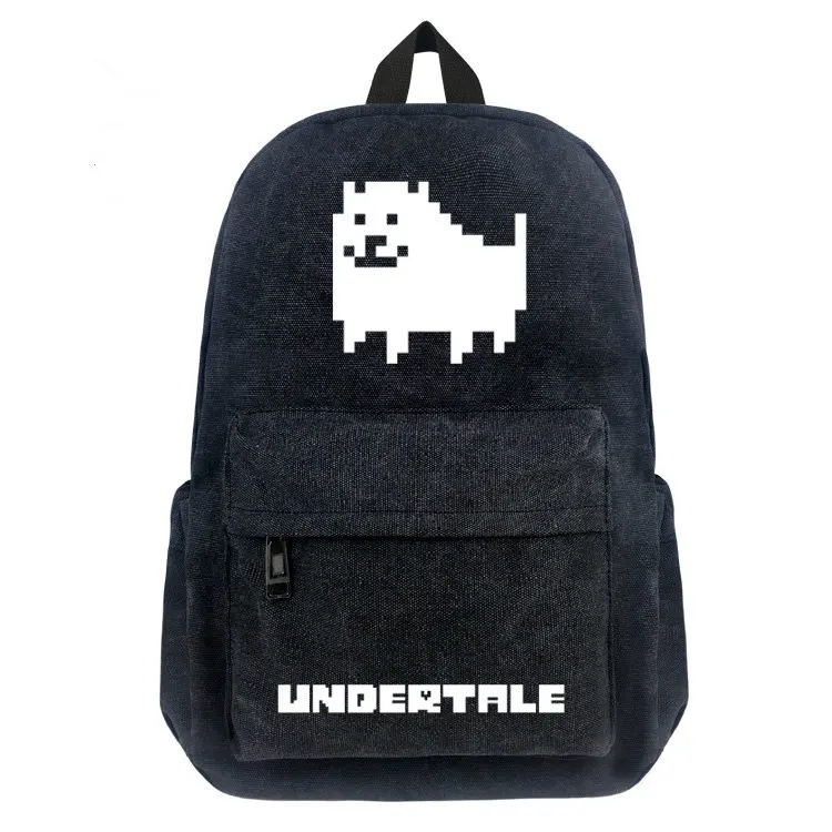 Рюкзак с аниме Undertale для девочек и мальчиков-подростков Студенческая сумка книг