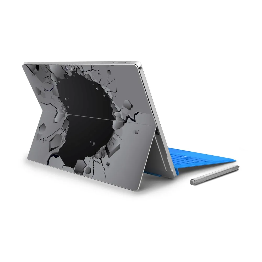 GOOYIYO для Micro Surface Pro 4 5 виниловая задняя большая наклейка планшет Наклейка 3D эффект