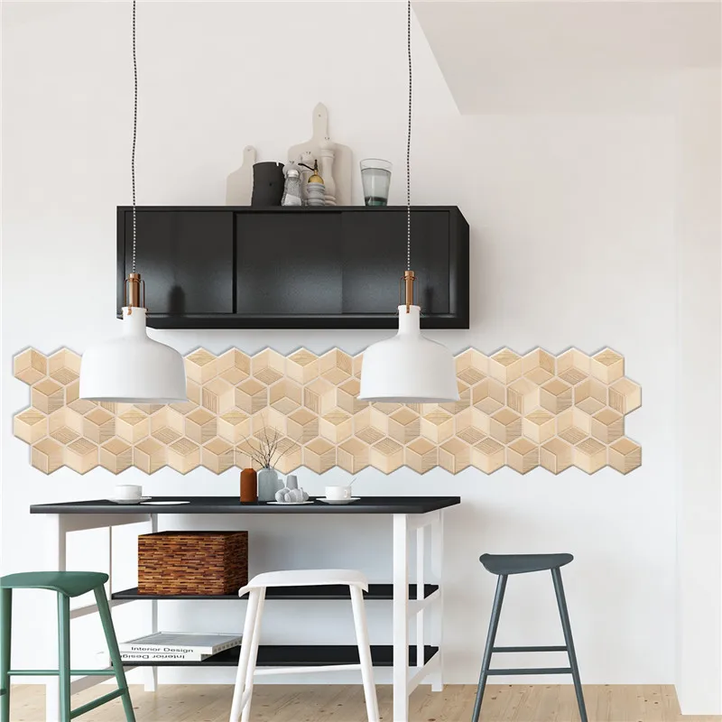 3D кирпичная Настенная Наклейка для спальни кухни ванной комнаты самоклеющаяся