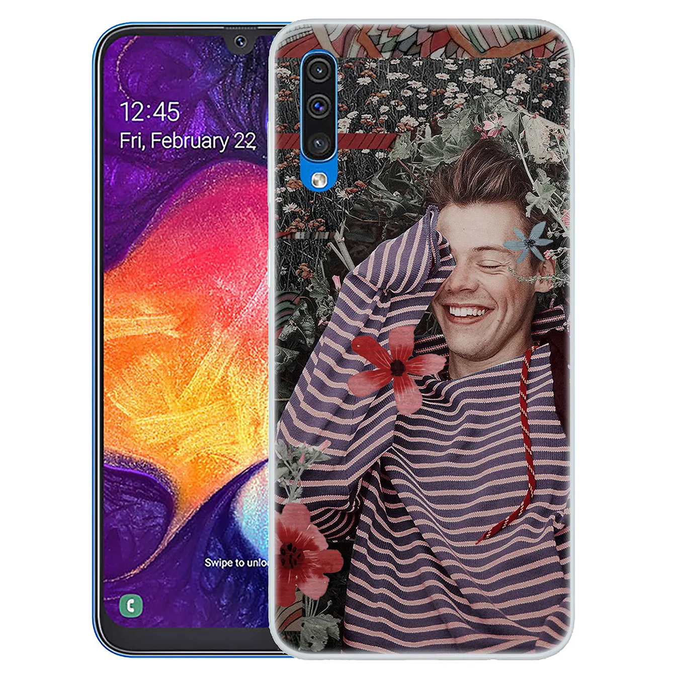 Жесткий чехол для телефона Lavaza Harry Style 1D Samsung Galaxy A10 A20 A30 A40 A50 A60 A70 M40 M30 M20 M10 A20e |