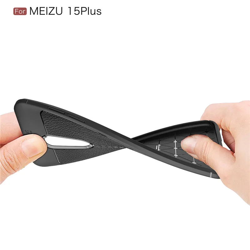 Чехол Fecoprior 15 Plus из ТПУ для Meizu задняя крышка тонкий мягкий защитный чехол