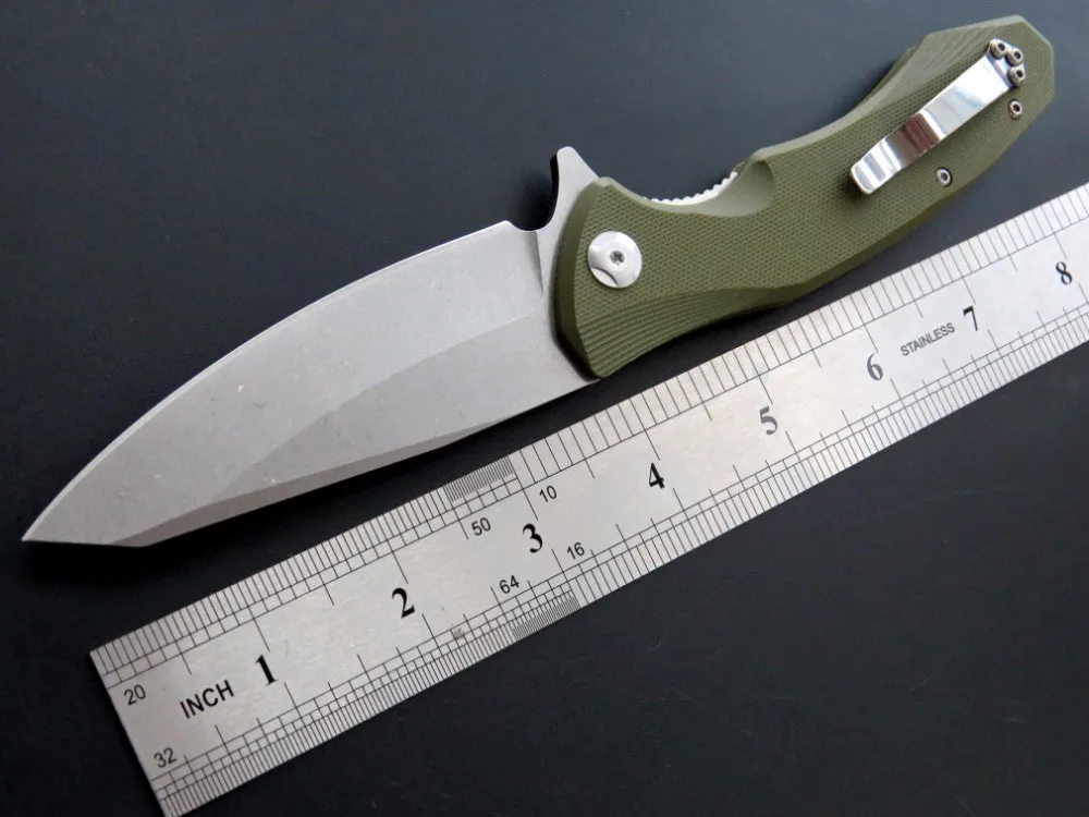 Новые продажи EF228 карманный складной нож D2 стальное лезвие G10 ручка охотничьи