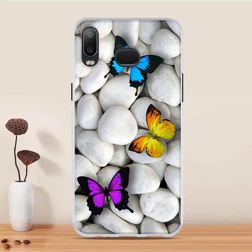 Чехол для Samsung Galaxy A6s SM G6200 силиконовый чехол Coque A6S A6 S мобильного телефона|Бамперы|