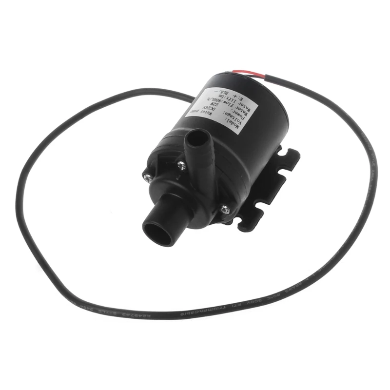 Погружной водяной насос с бесщеточным двигателем 800л/ч 5 м DC 12 В|submersible water pump|water