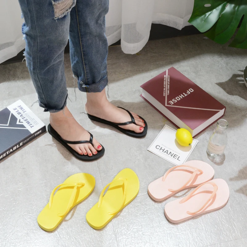 2019 летние новые модные пляжные вьетнамки с мягкой подошвой сандалии для отдыха