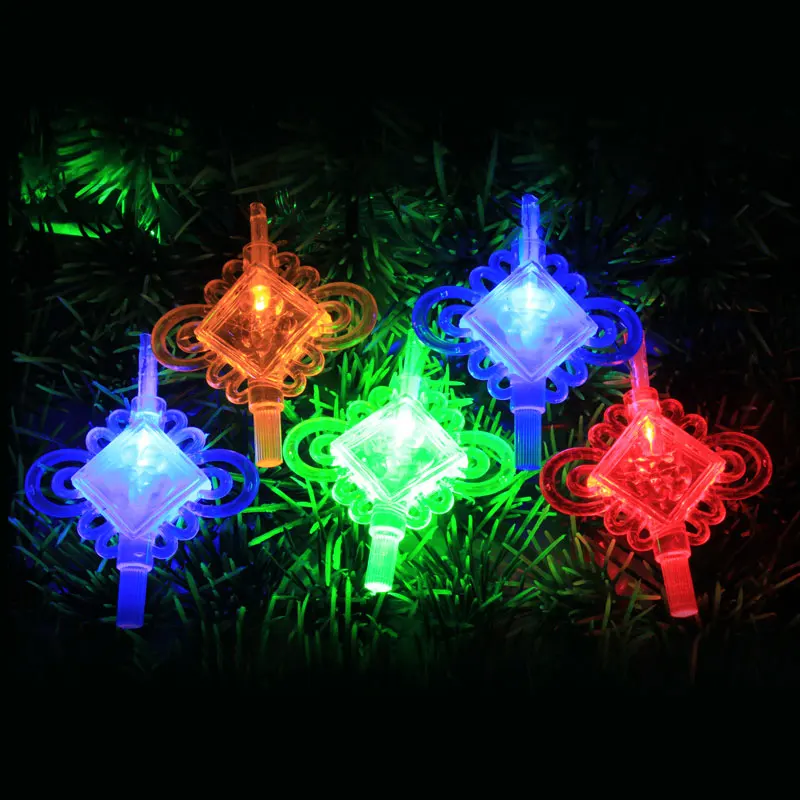 

Christmas Chinese knot string light waterproof outdoor LED light decoration 8 modes Party Wedding festival Bar fairy lights