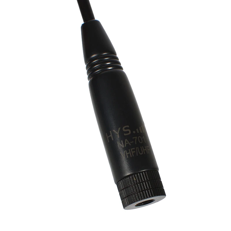 HYS 10 шт. NA-701 Walkie Talkie sma-мале антенны 8-дюймовый Whip VHF/UHF 144/430 мГц антенна для