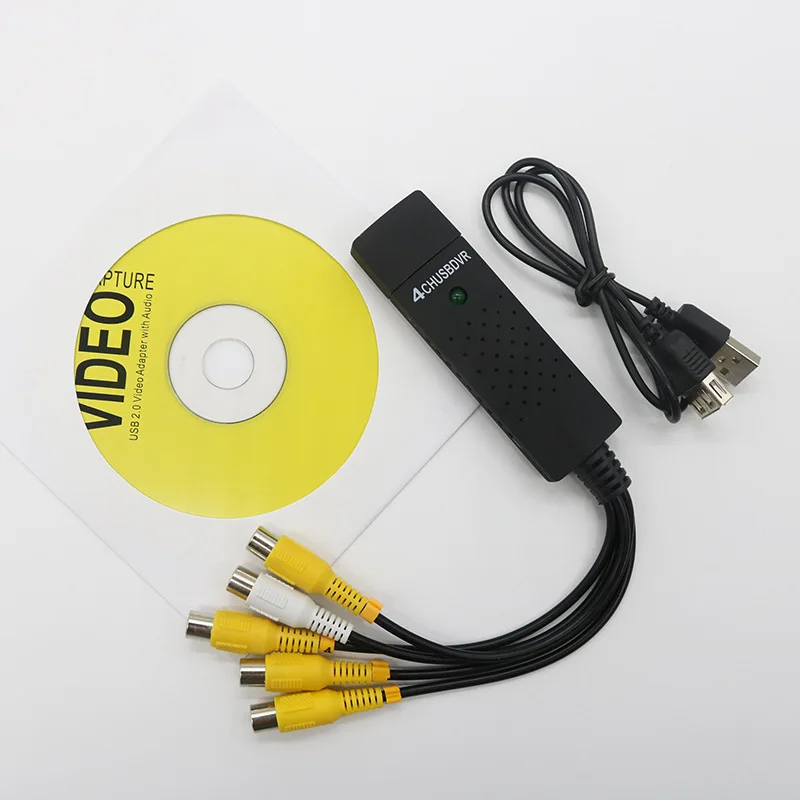 4 канала наблюдения usb плата сбора данных Usb hd видео 64-разрядный мониторинга