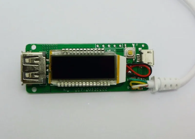 USB ток напряжение простой детектор Mobile Power емкость батареи тестер ЖК-дисплей дисплей с разряда 2A/1A сопротивление нагрузки