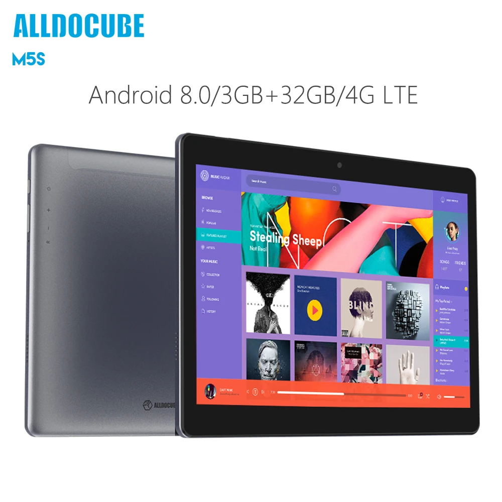 Оригинальный alldocube M5S фаблет 4G Android 8 0 10 1 ''МТК X20 Дека планшет 3 ГБ 32 Dual SIM карты 5MP