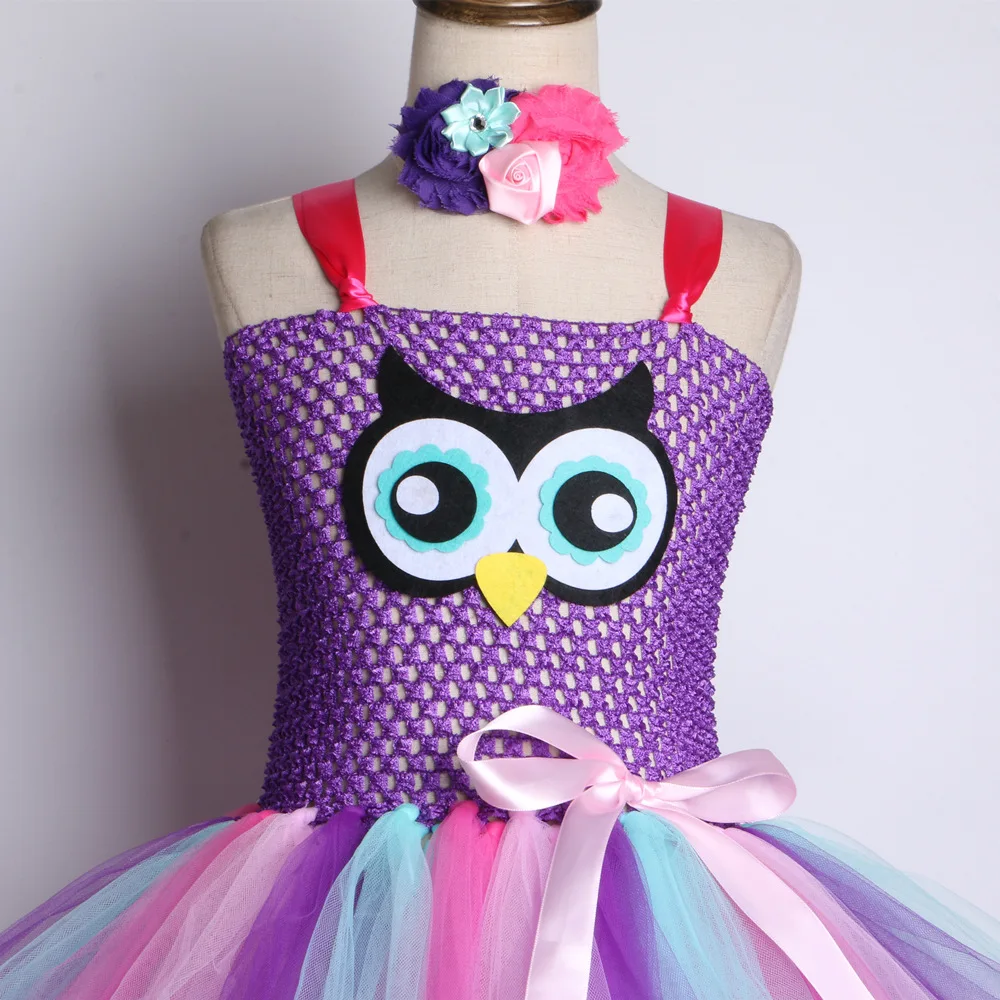 Платье пачка с повязкой на голову 2 12 цветов|Костюмы для девочек| |