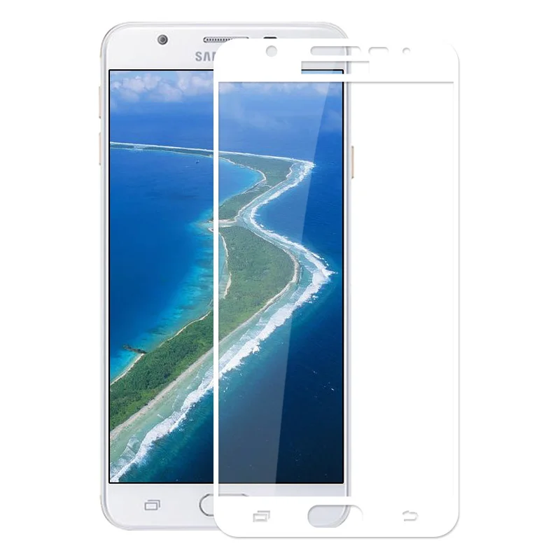 Ультратонкое Защитное стекло для Samsung Galaxy J7 Prime SM G610F|Защитные стёкла и плёнки