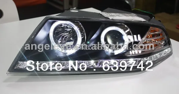 Для Skoda Octavia светодиодный фонарик на голову с линзы проектора Bi Xenon 2007 2009 год|light