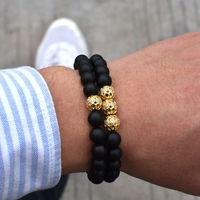 

Nine forever bracelet men jewelry lace ball beads bracelets for women pulseras mujer pulseira feminina bileklik