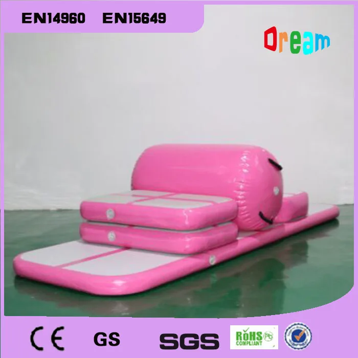 Pаспродажа Надувная воздушная дорожка 6x1,8x0,2 м в комплекте, надувной коврик для тренажерного зала, надувная воздушная дорожка, один насос бесплатно