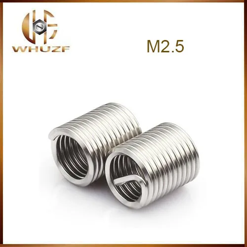 50 шт. Резьбовая вставка M2 5*1/* 1 25/* 5*1 3D искусственная втулка винта резьбовой рукав