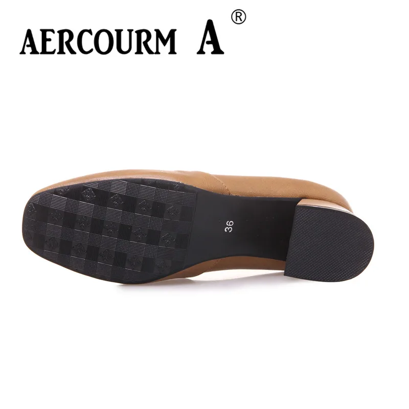 Aercourm A 2018 женская повседневная обувь женские туфли-лодочки из искусственной кожи