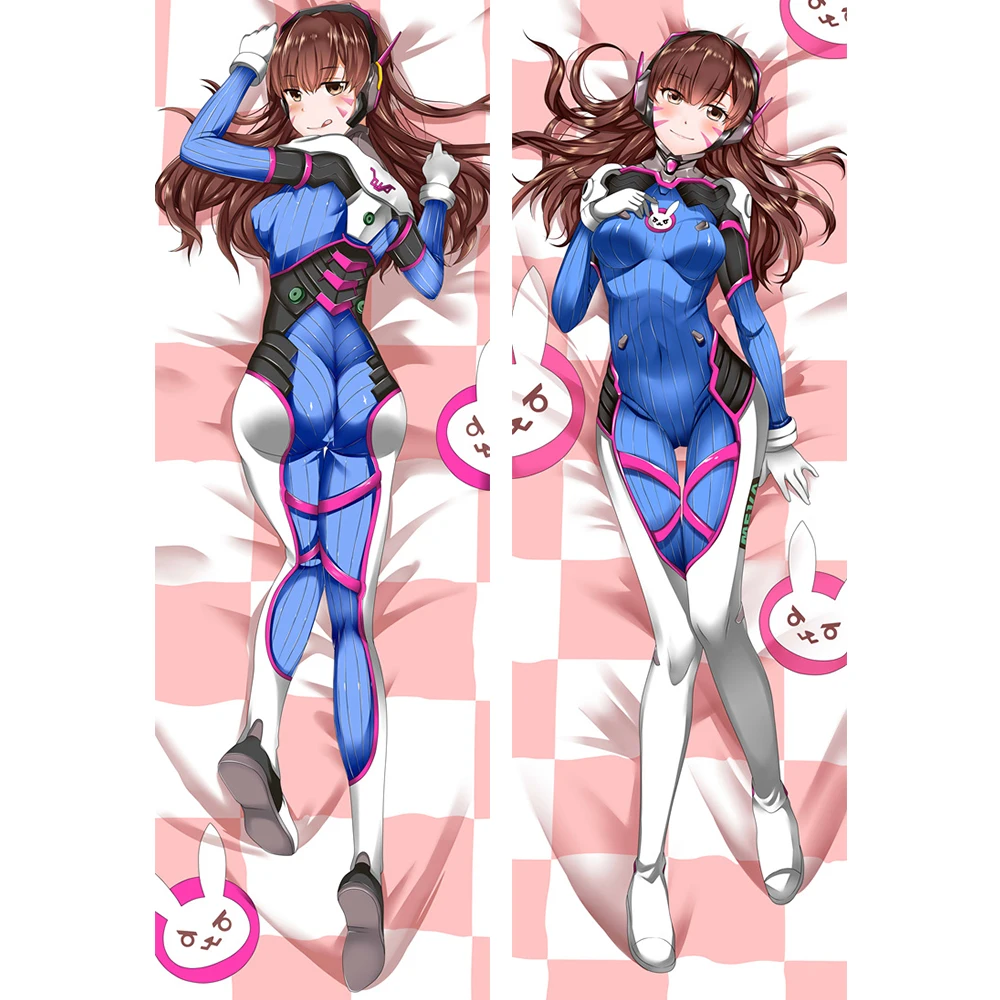 

Over watch cosplay d.va Widowmaker Mercy sexy anime dakimakura Sombra hugging pillow case