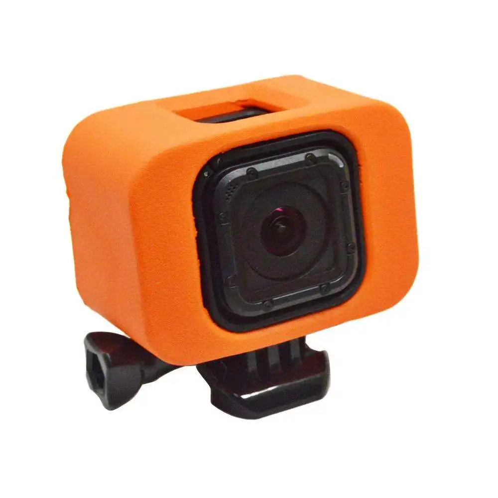 Go pro 4S Waterproof housing Surfing Float Backdoor Floaty Housing Cover For Gopro Hero 4 Session action Camera Accessories | Электроника