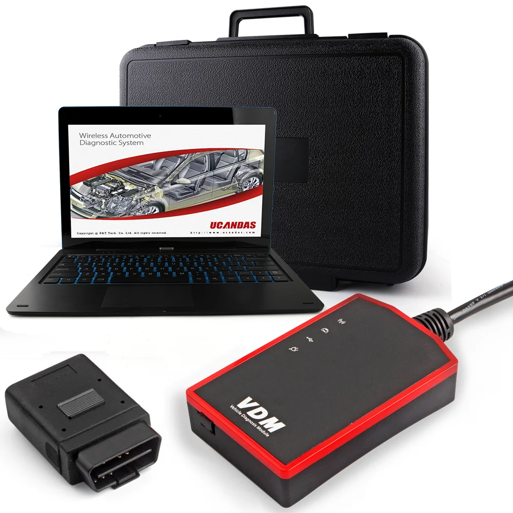 UCANDAS VDM Wifi OBD2 диагностический инструмент полная система авто TPS масляный Сервис