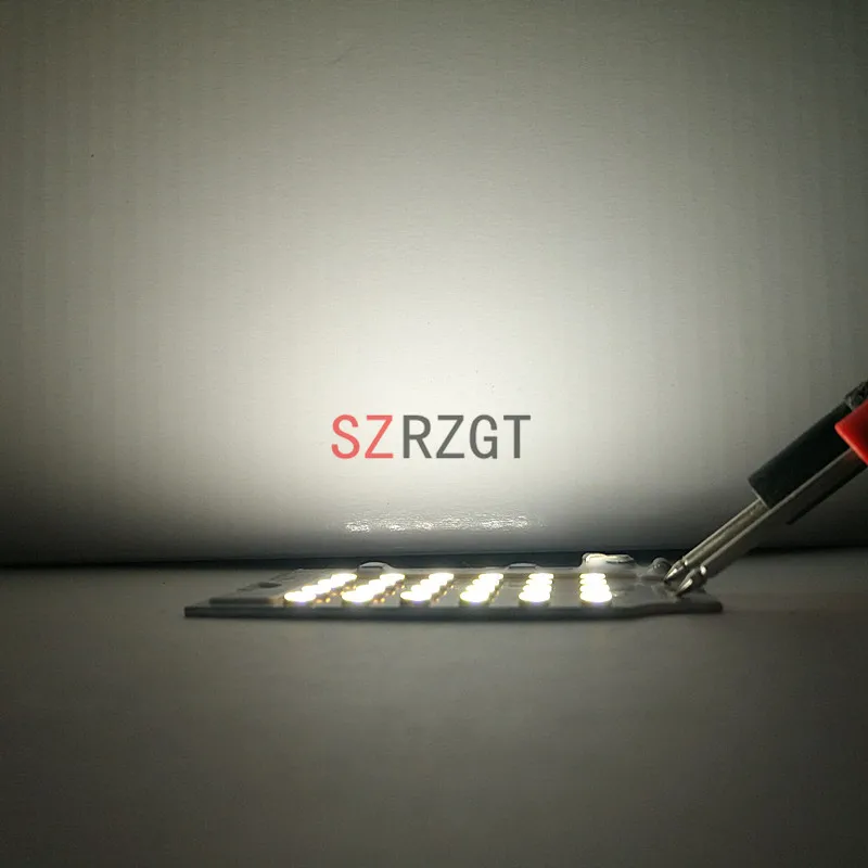 5 шт. светодиодный 2835 SMD белый Чип 10 Вт 20 30 50 100 В переменного тока с умным чипом IC