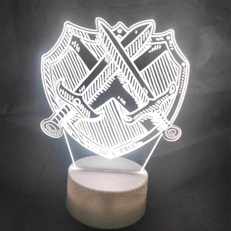 

The Legend of Zelda 3D Table Lamp Acrylic LED Night Light Touch 7 Color Changing Party Decorative Light kids gift Home decorati