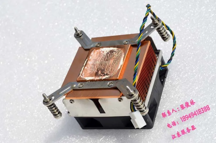 Теплоотвод для сервера 2U 1151/1150/1366 pin CPU вентилятор охлаждения + радиатор|cpu heatsink|cpu