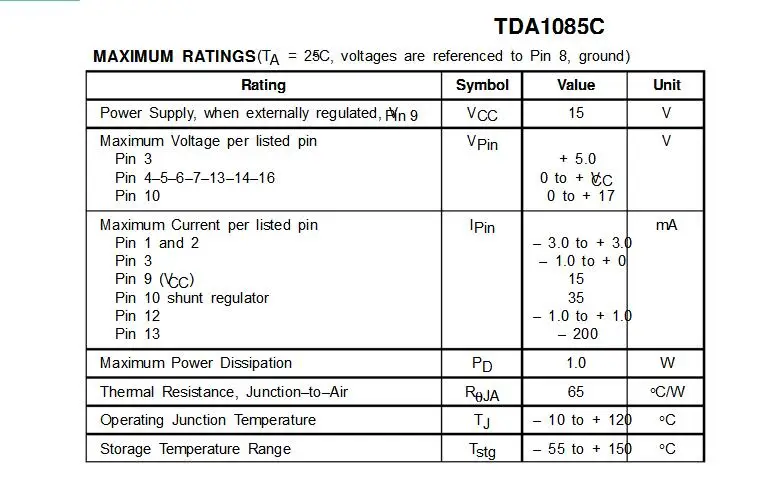 Бесплатная доставка 5 шт. TDA1085C DIP 16 100% оригинал TDA1085 TDA1085CG DIP|dip-16| |