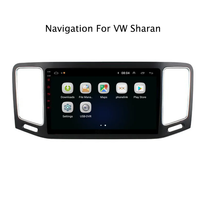 9 &quot2.5D IPS Android 8 1 автомобильный DVD GPS плеер для VW Sharan 2012 2018 Радио стерео головное