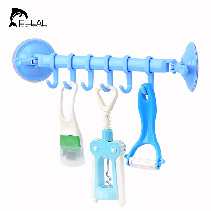 FHEAL Многофункциональная вешалка для крючков двойная стойка полотенец на