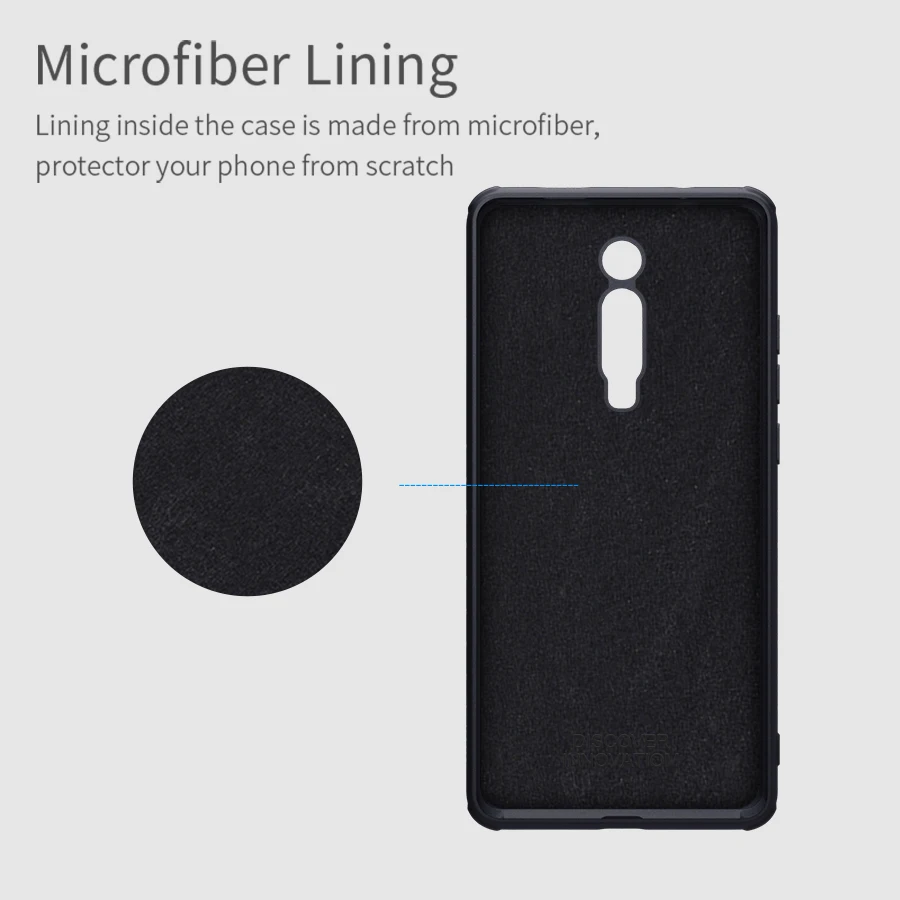 NILLKIN For xiaomi redmi k20 pro case cover Silicone Smooth Protective Back Cover for xiaomi mi 9t mi 9t pro redmi k20 case 6.39