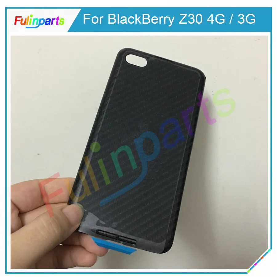 Для BlackBerry Z30 3G/4G задняя крышка батареи дверь Корпус чехол Запасные части черный с