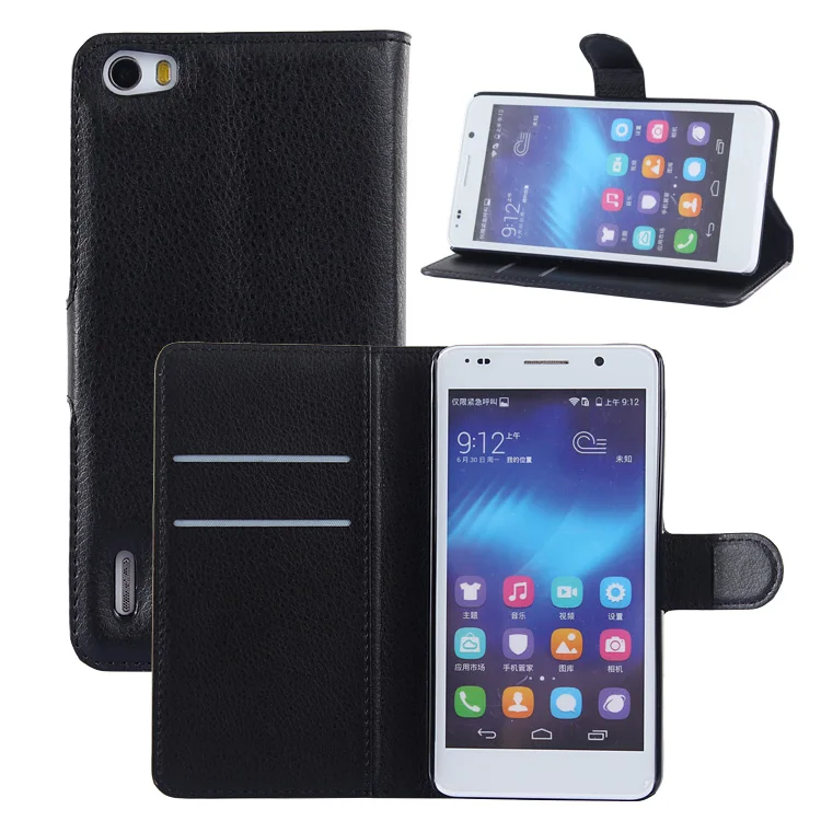 Vintage Wallet Leather Phone Case Flip Cover Fashion For Huawei Honor 6 Coque With Stand + 3 Card Slots Mobile Accesories |