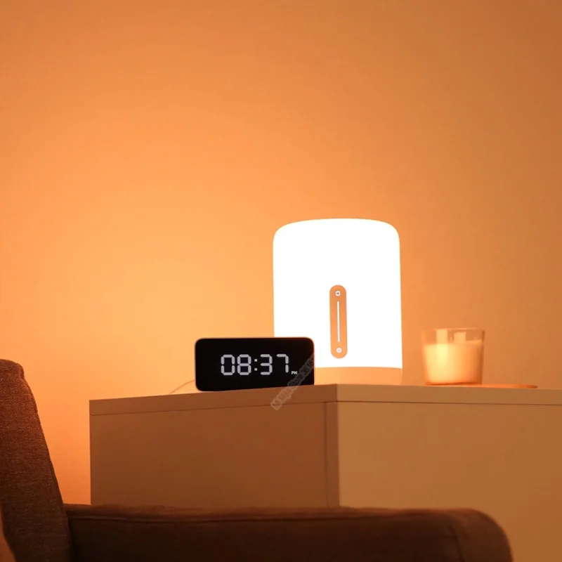 Оригинальная прикроватная лампа Xiao mi jia 2 Smart Light Голосовое управление сенсорный выключатель mi Home App Светодиодная лампа для Apple Homekit Siri