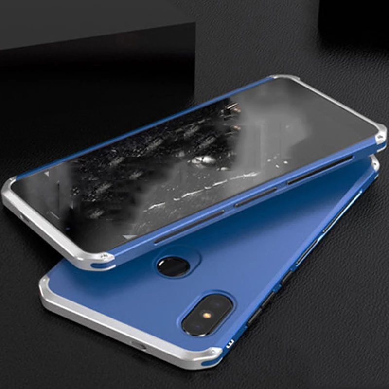 Чехлы для xaio mi x 2 S Чехол Capa с жесткой задней панелью металлический бампер Бизнес крышка чехол для телефона для mi x 2 S mi x2S металлический защитный чехол для телефона