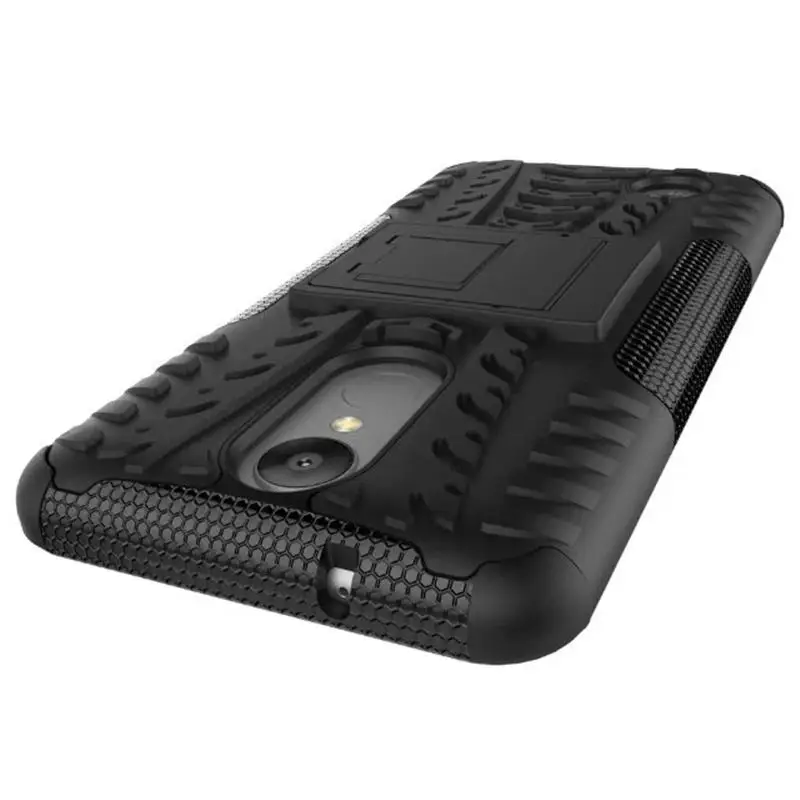 Для LG K8 2017 чехол X240 Роскошный ТПУ и ПК Двойной армированный силиконовый для K 8