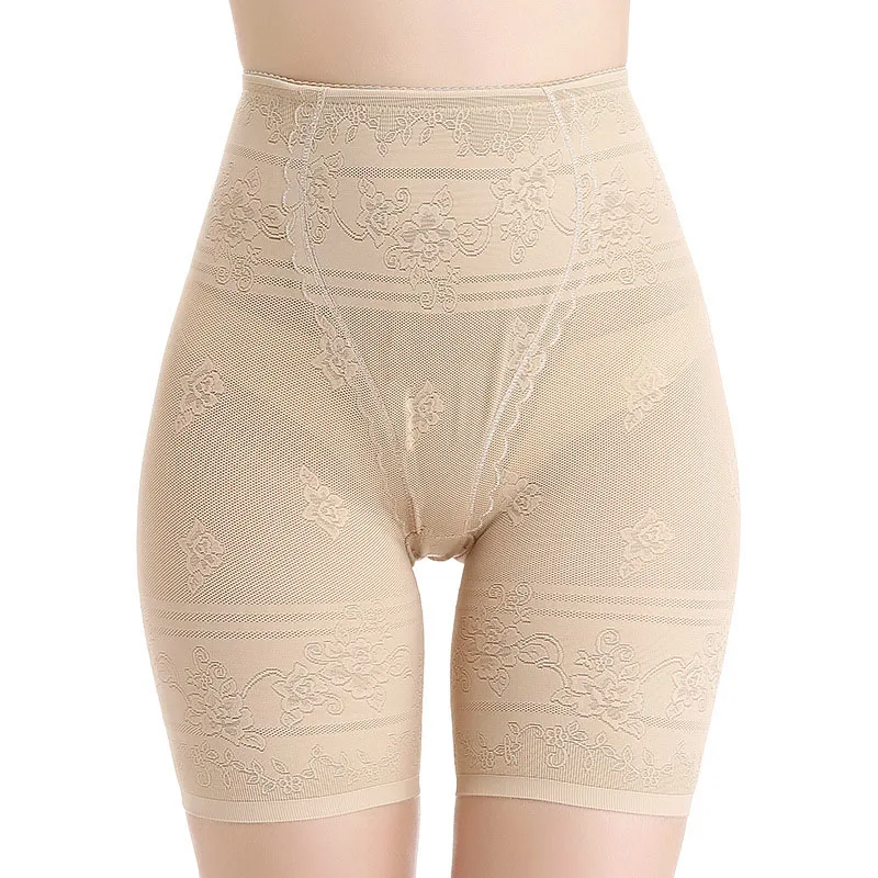 Apricot 5xl плотные трусы женские большие размеры шорты под одежду для девочек большие размеры боксеры плюс размер шорты защитные леггинсы женские трусики-шорты - Цвет: Apricot