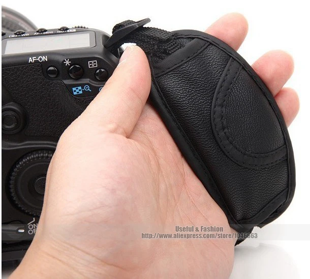 High Quality PU Leather Soft Camera Wrist Strap / Hand Grip for Nikon Canon Sony Olympus SLR/DSLR | Электроника
