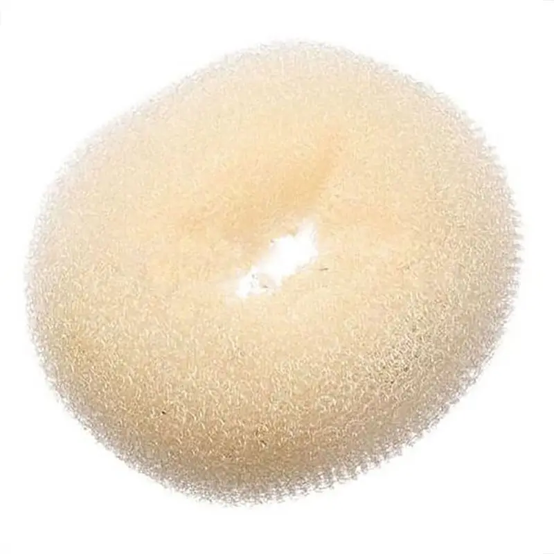 Кольцо для укладки волос бежевое| |