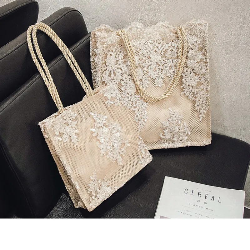 Дизайнерская Маленькая кружевная сумка с цветочным принтом для свадебной вечеринки, 2 размера, 4 цвета, женская сумка-тоут с цветочным принтом, высокое качество, роскошные винтажные женские сумки
